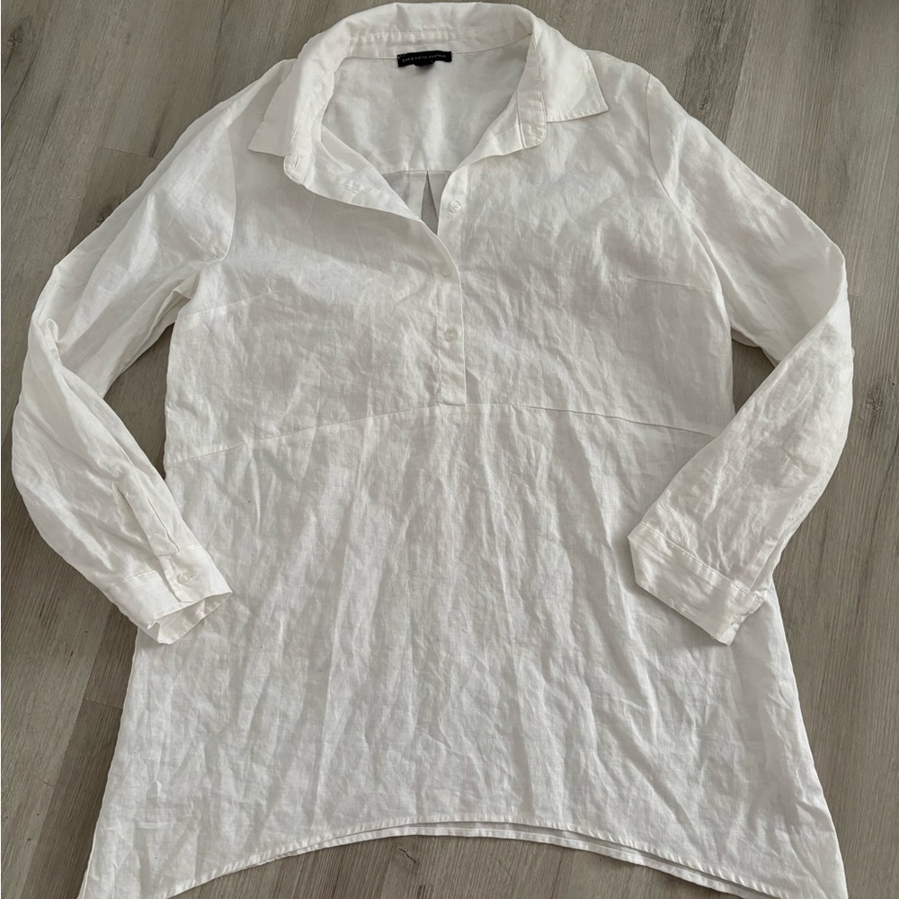 Saks Fifth Avenue Classic White Shirt